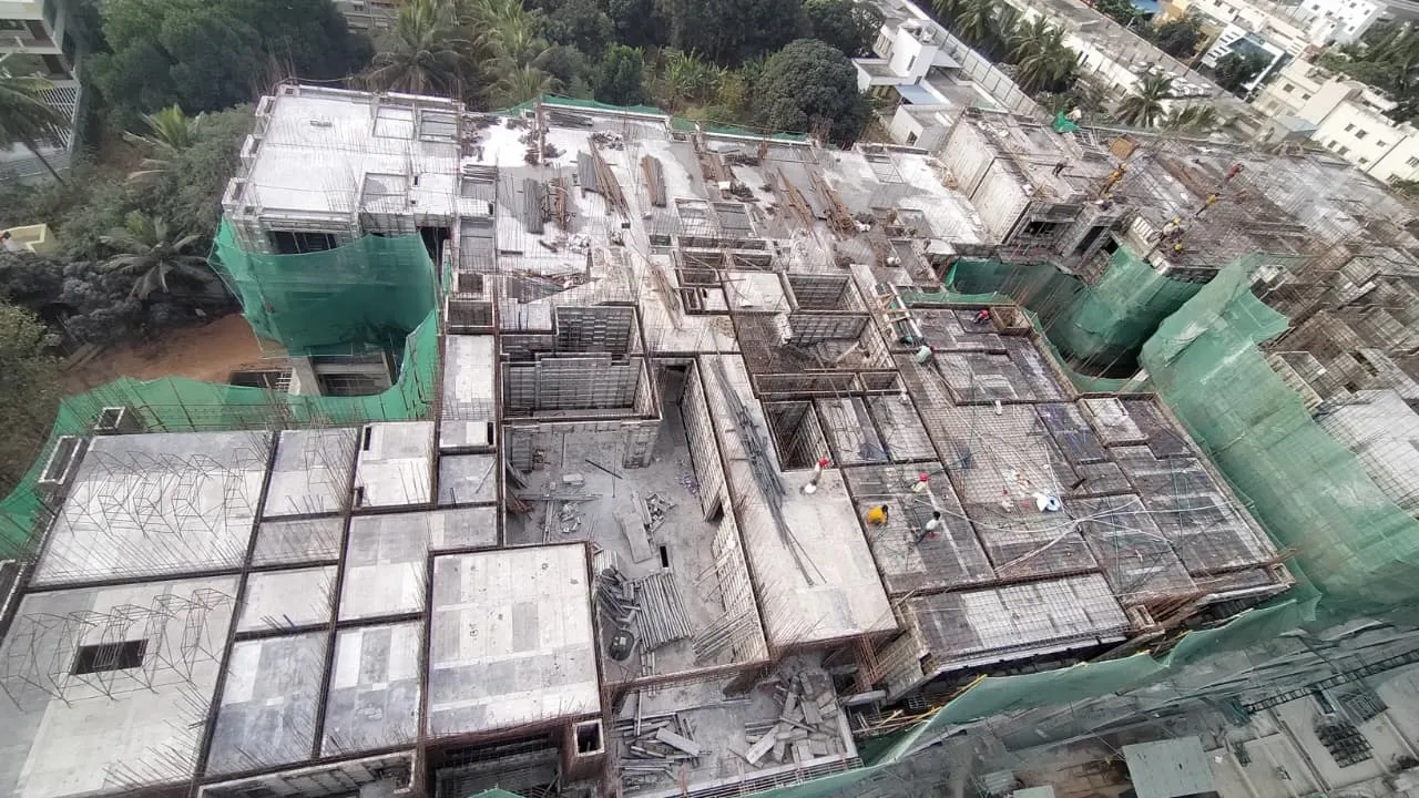 Tower C – 9h Floor in Progress