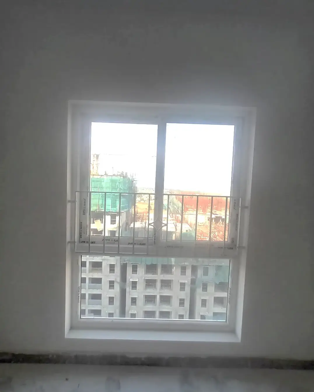 Window Grill Fixing Work in progress