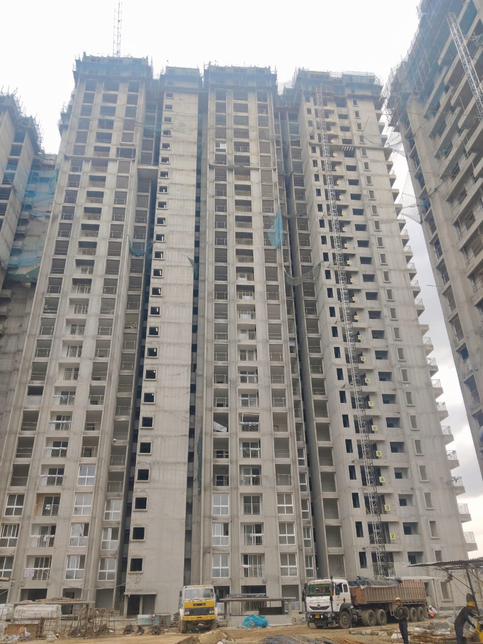 Tower C – Milestone Release –“On Casting of terrace floor slab” – Status as on 01st