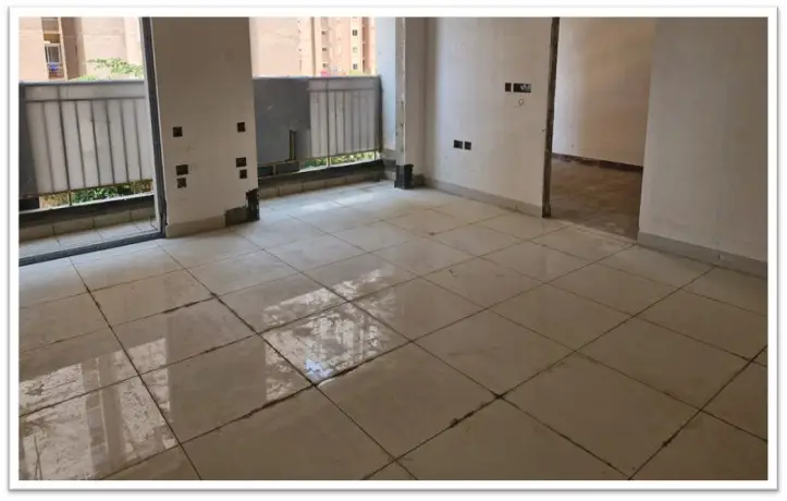 Flooring work in progress