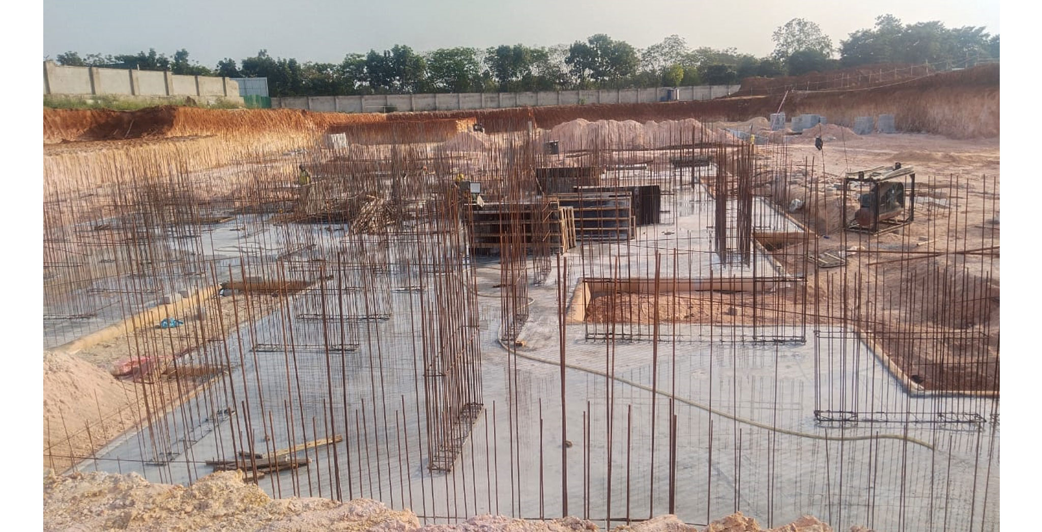 Jan 2024 - Brigade Sanctuary Tower D: Milestone Release On casting of Footing/raft