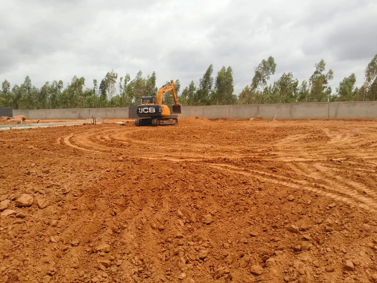 Plot formation activities are underway