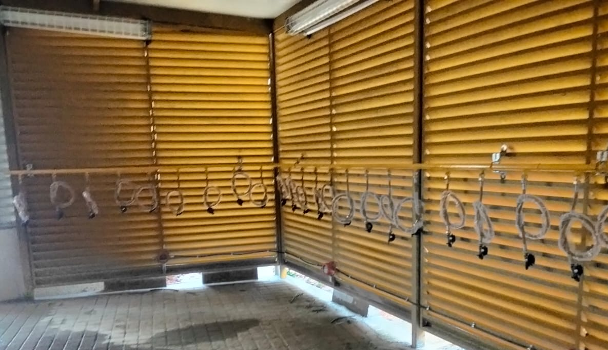 Reticulated Gas bank works