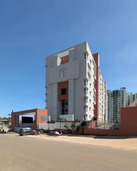 A & B BLOCK – SOUTHEAST ELEVATION