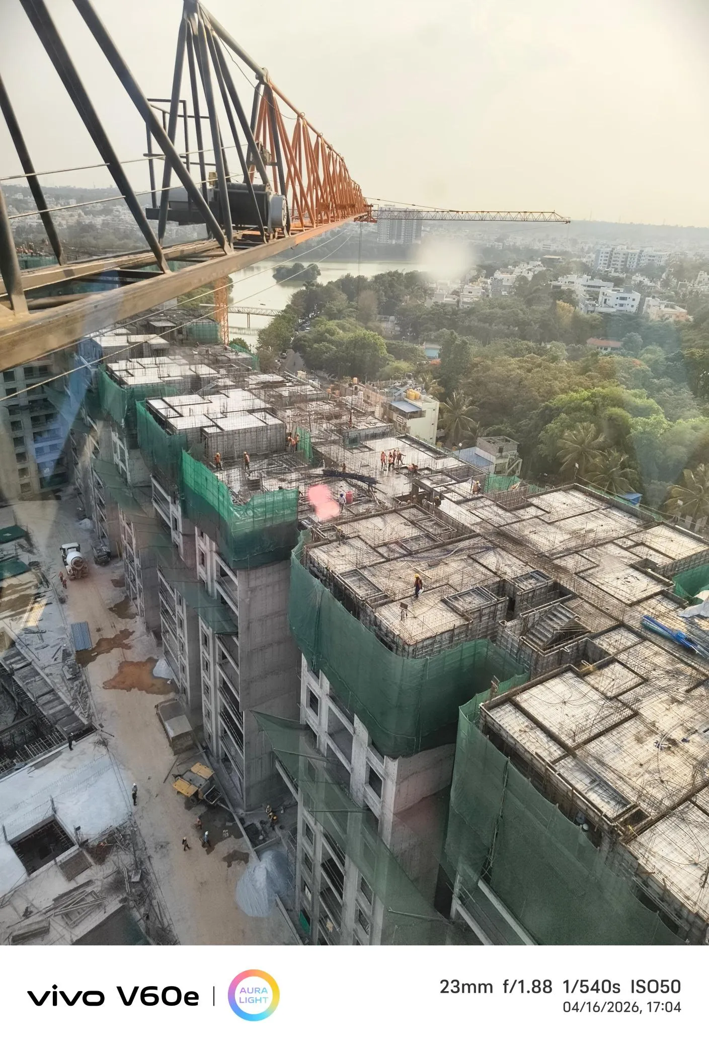 Tower-L Tenth floor slab Completed