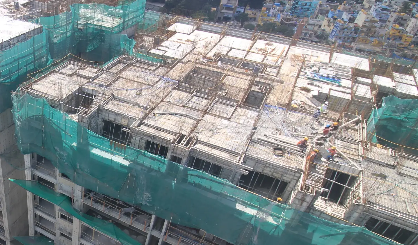 TOWER A – 15TH FLOOR SLAB IN PROGRESS