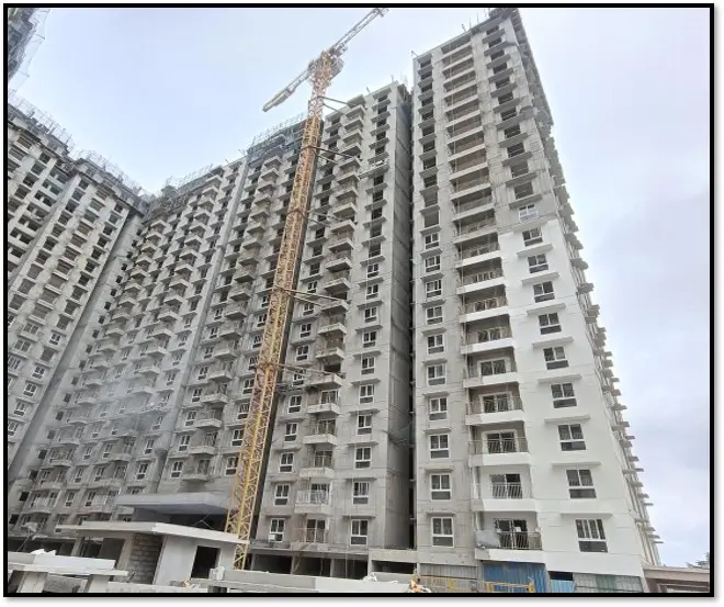 Wing C - Above terrace work | Over Head Tank and waterproofing WIP