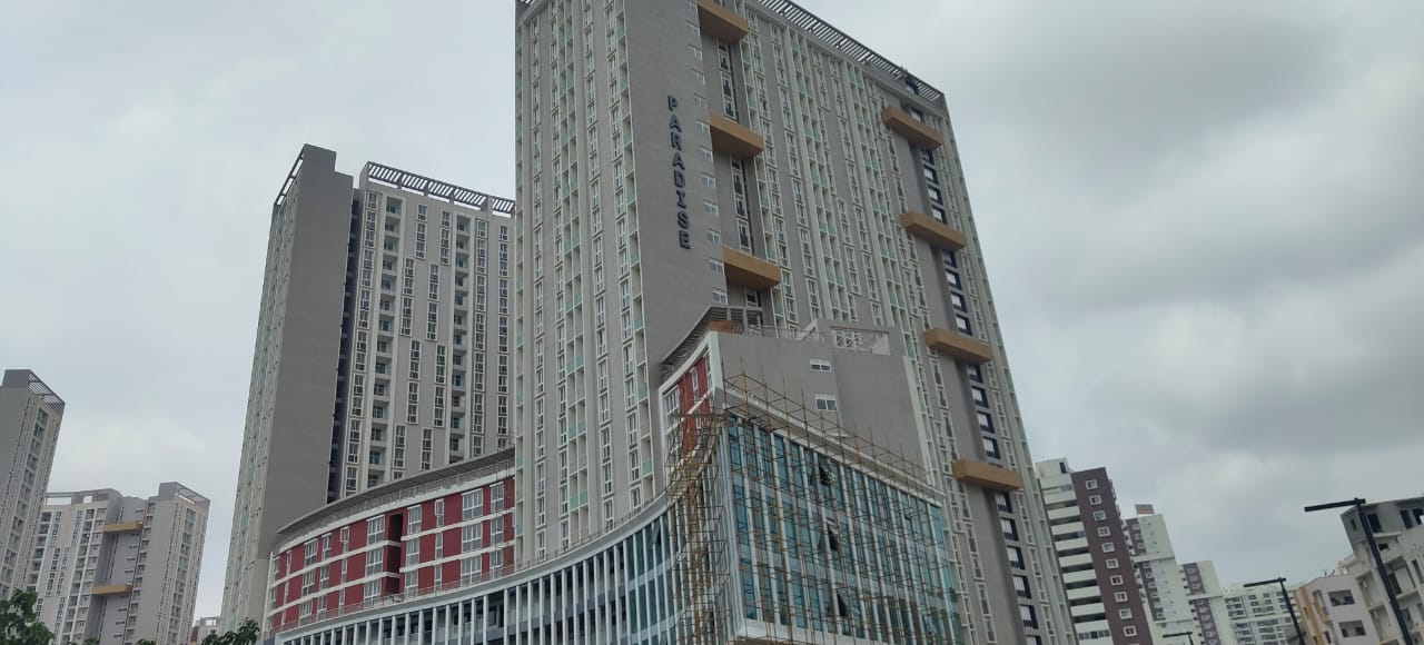 Commercial Façade work in progress