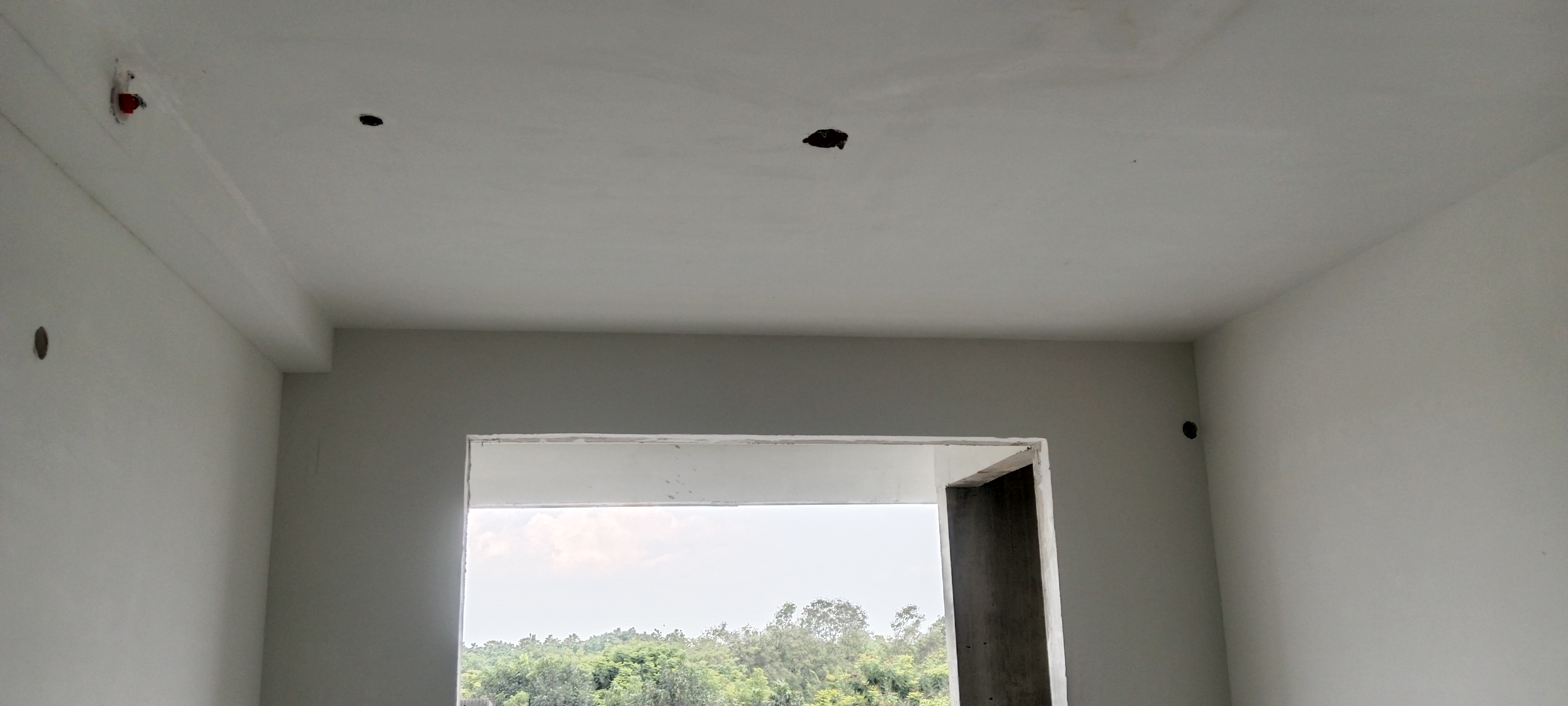 Finishing works in progress