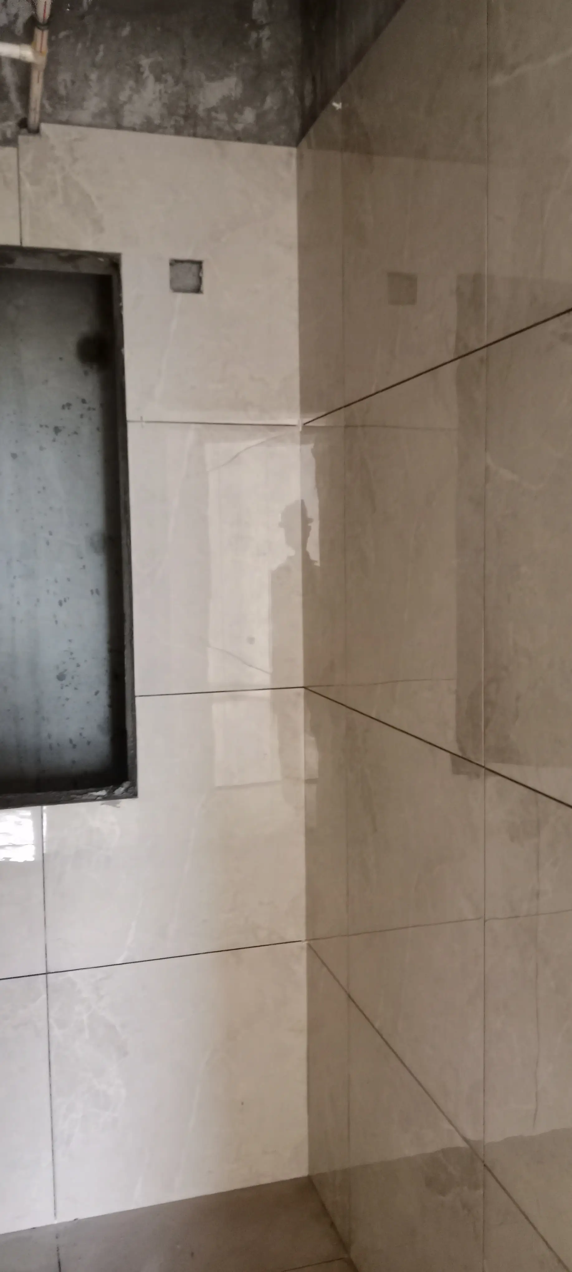 Finishing works in progress