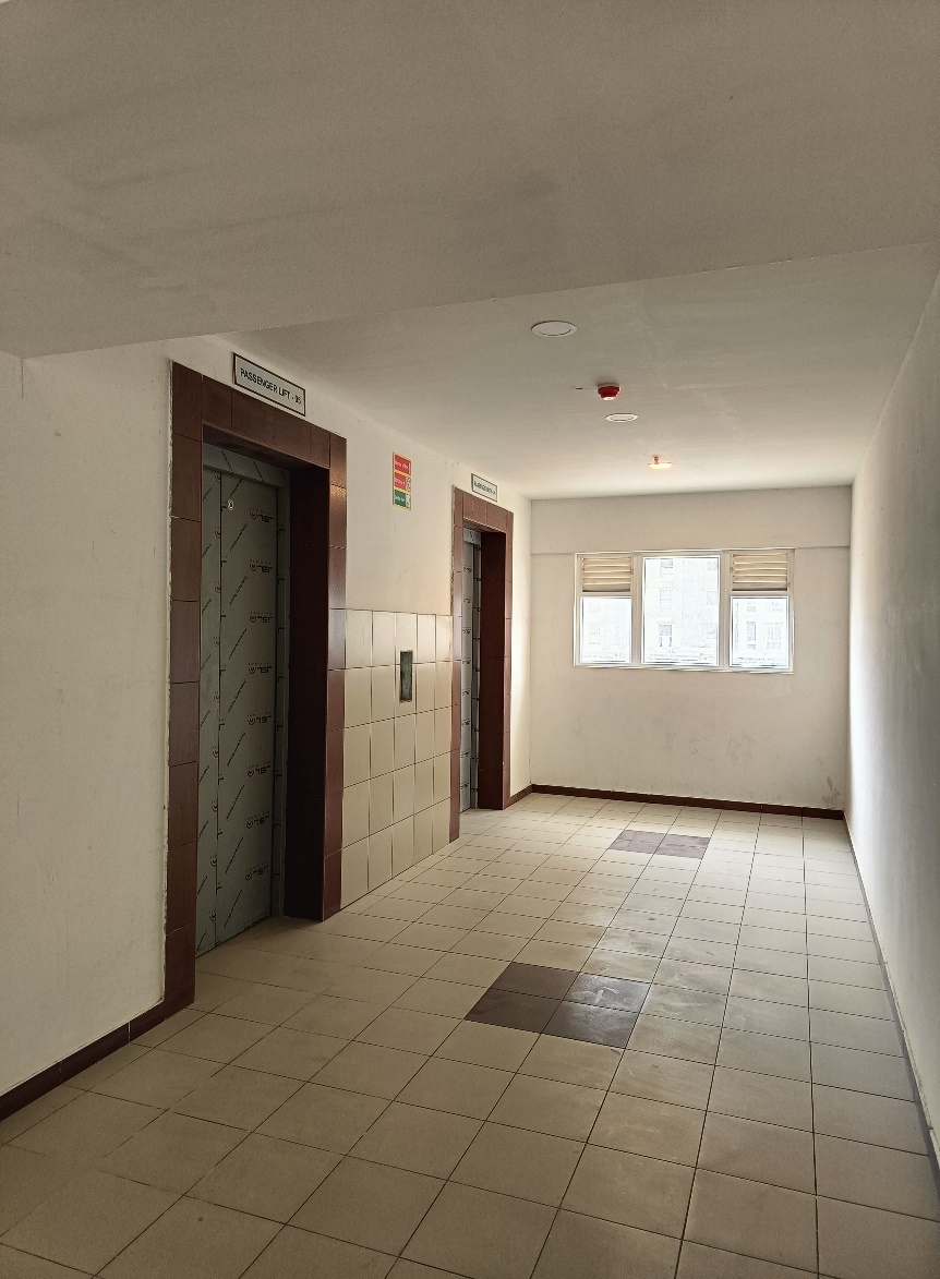 Lift installation work in progress