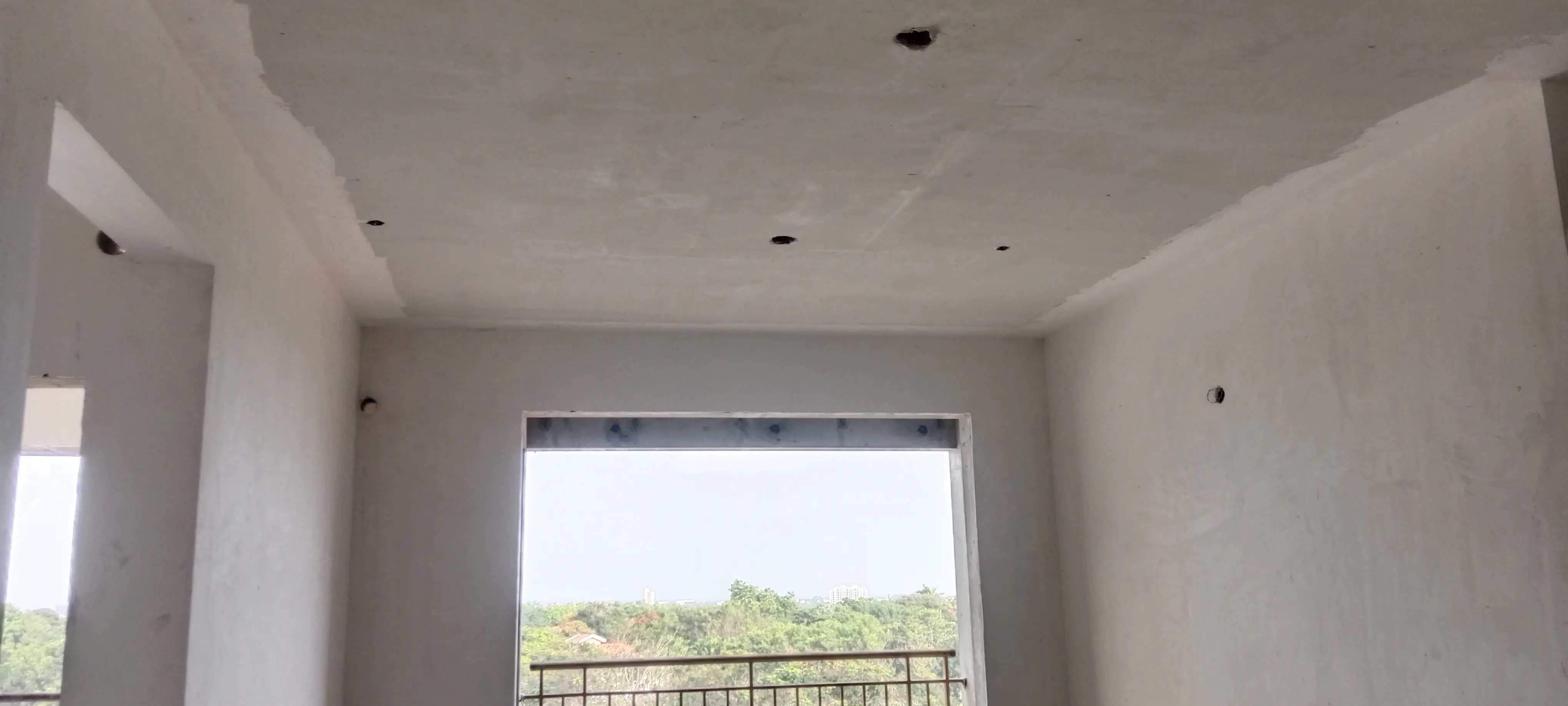 Finishing works in progress