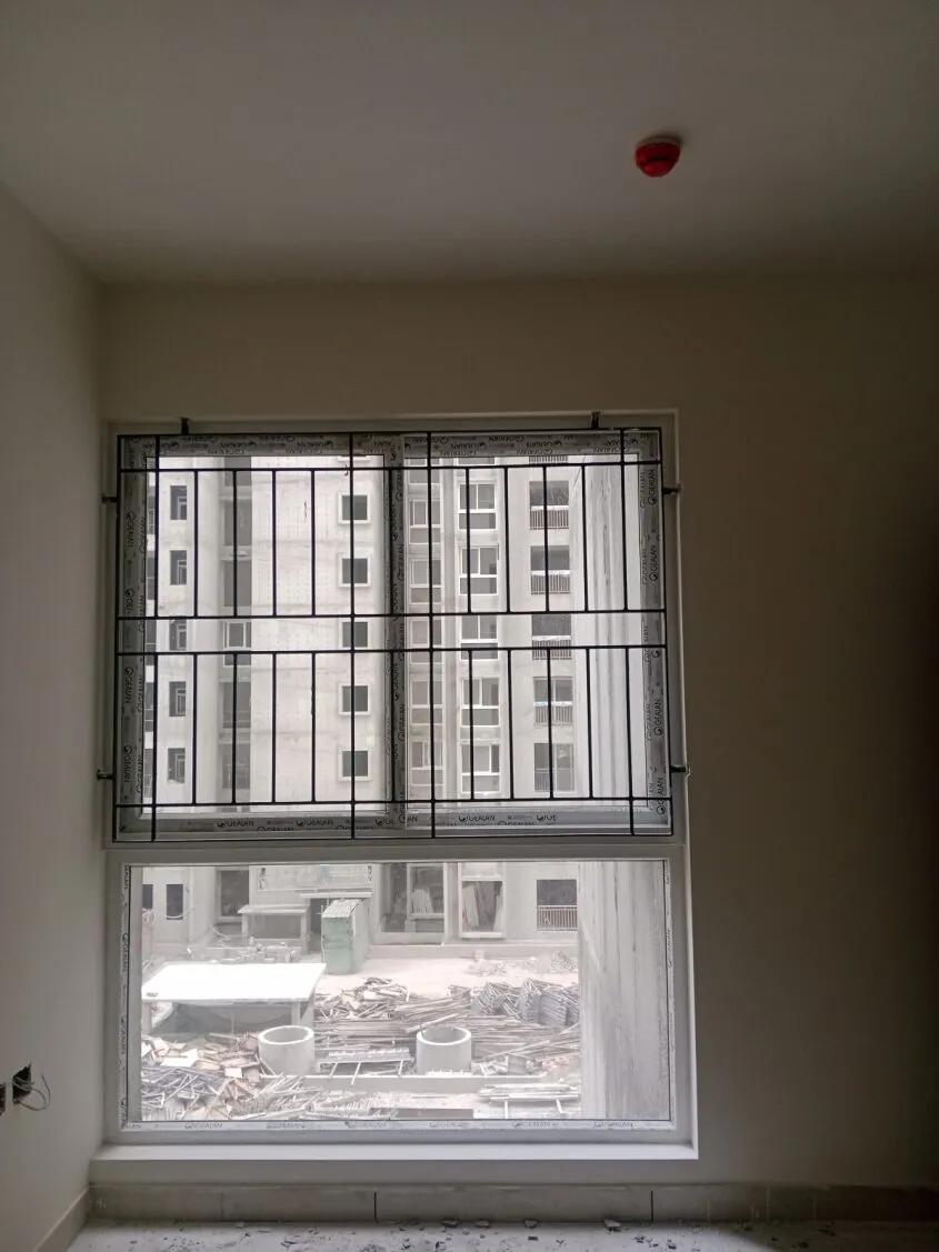 Finishing works in progress