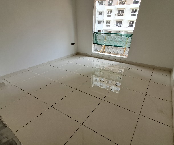 Internal flats Tiling flats completed 3rd floor tiling in progress