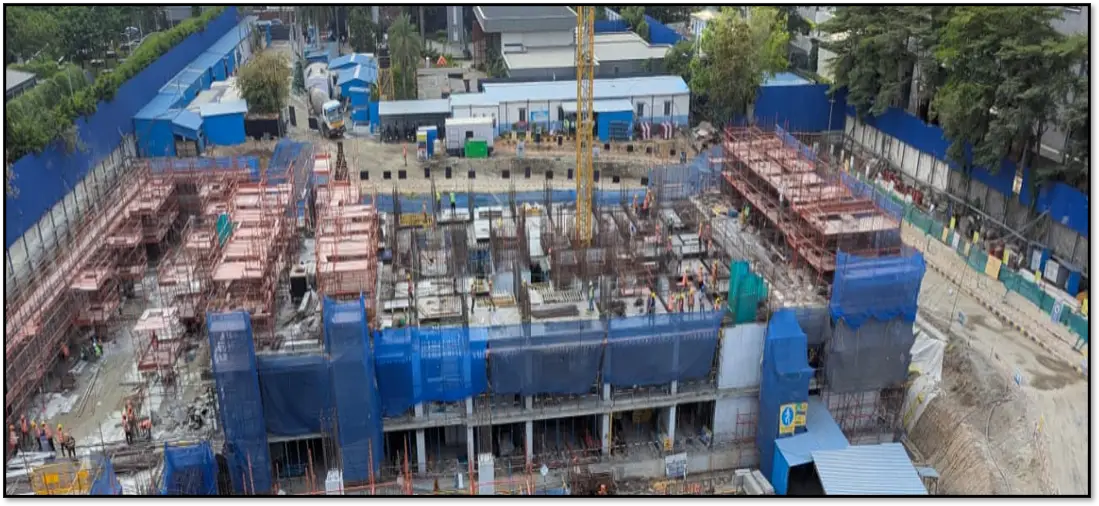 Tower – 3 Status | Ground Floor work in progress