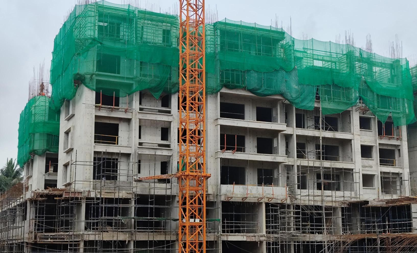 Completion of Tower-B 5th Floor Slab