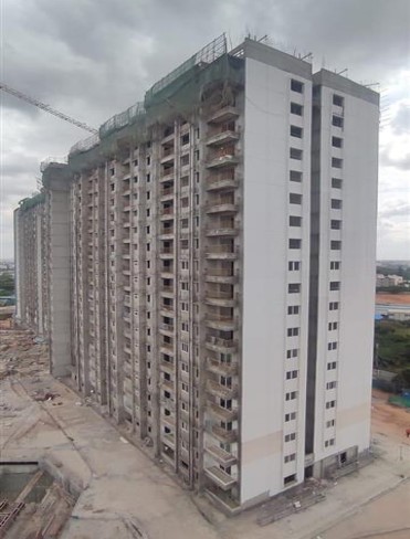 Tower F – Milestone Release "On commencement of Fixing of Windows – 13th to 18th Floor" – Status as on 31st