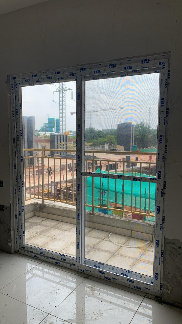 UPVC doors and windows work in progress