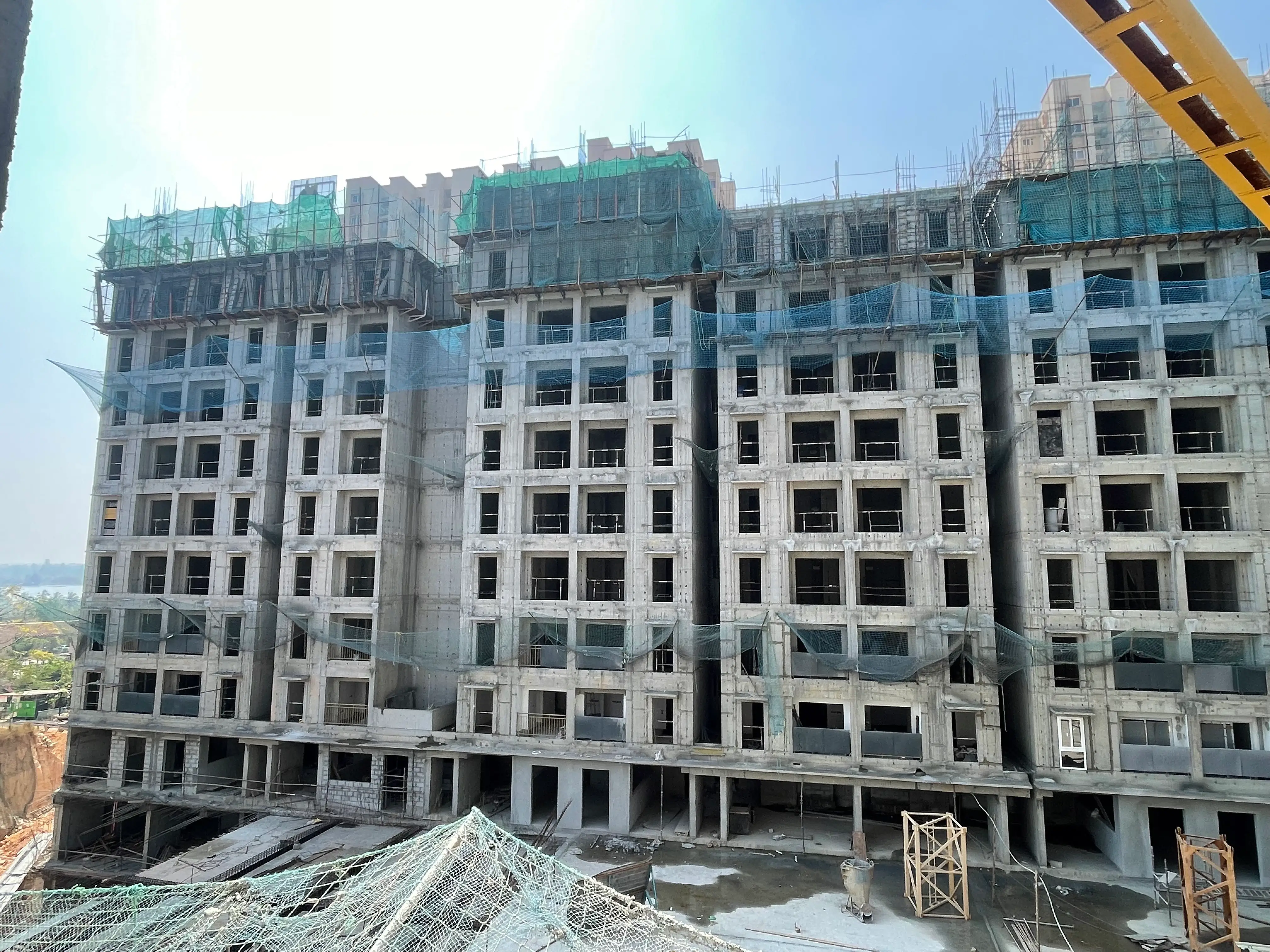 Brigade EL Dorado - Cobalt - Wing C - Milestone Release -"On Casting of Ninth floor slab' Status as on