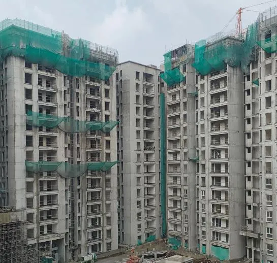 Tower J| Above terrace works & tiling in progress