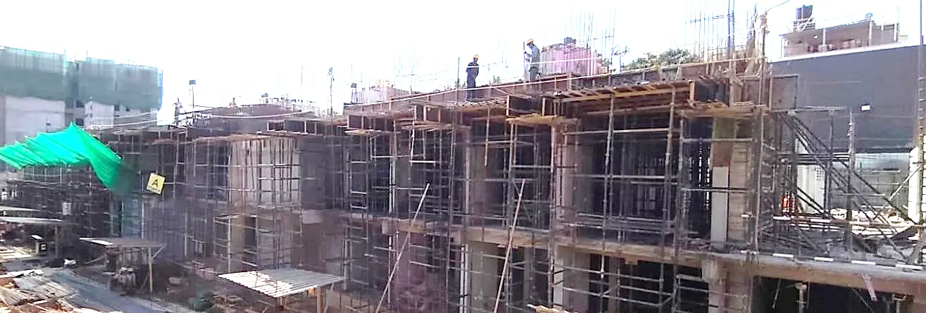 TOWER – A: Ground floor works in progress