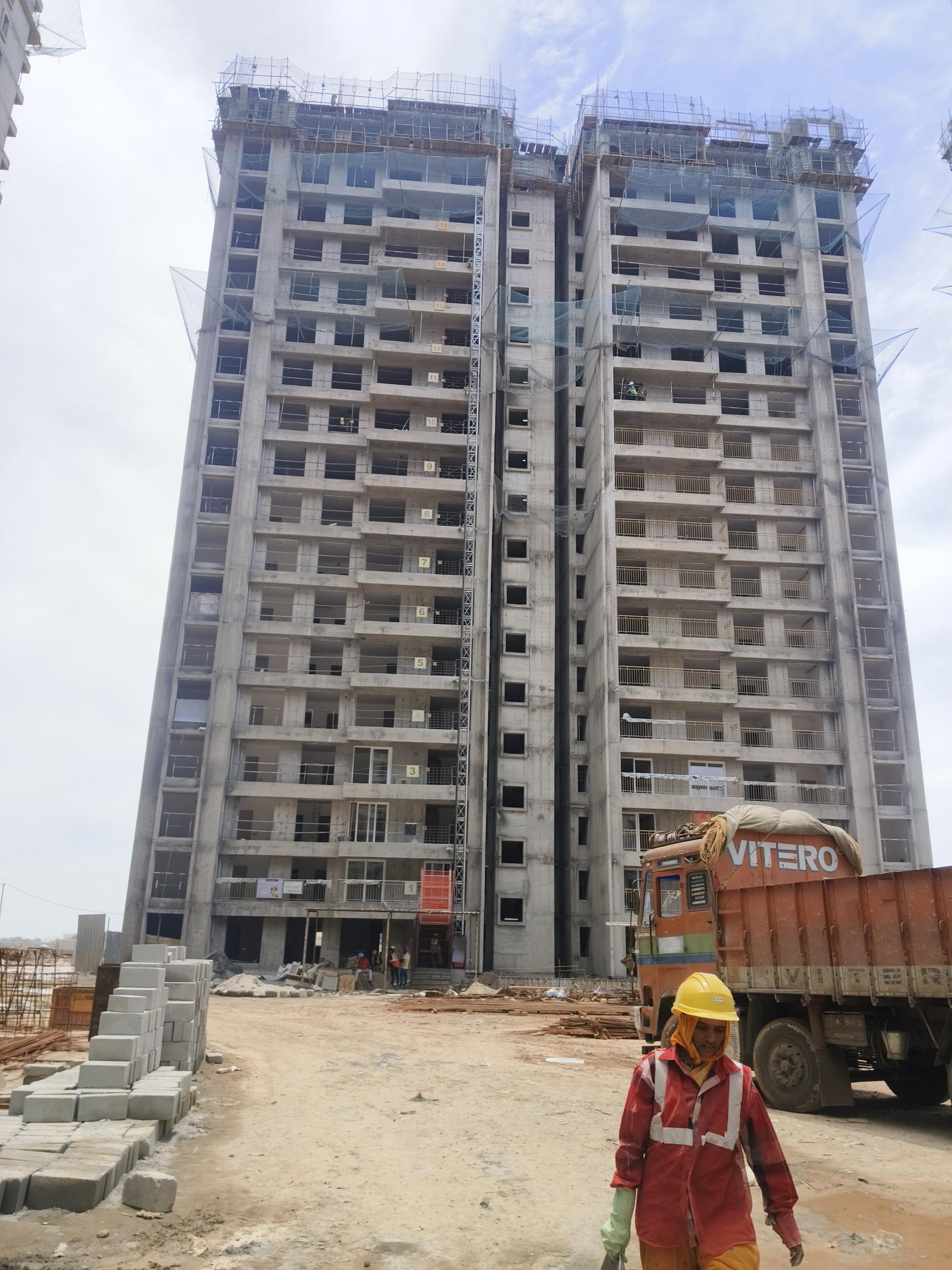 Tower D – Milestone Release –“On Casting of 18th Floor Slab” – Status as on 25th