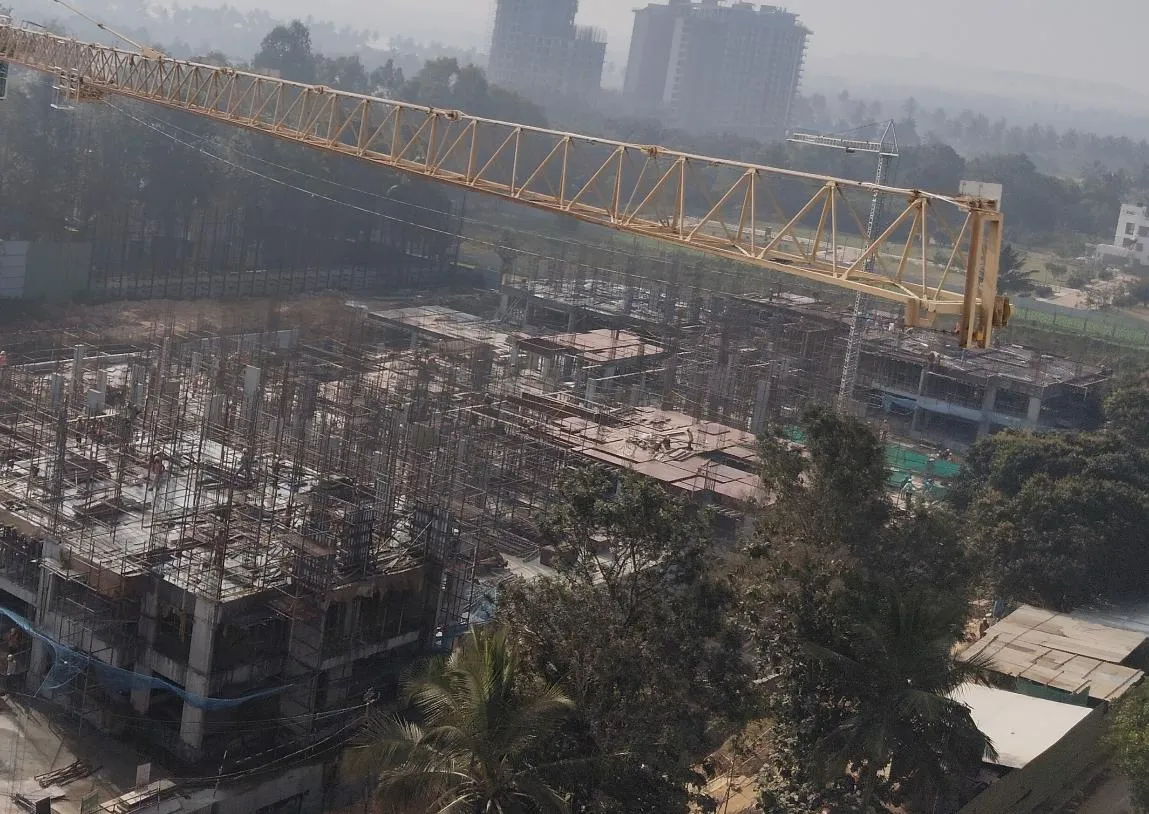 Tower C & D- Ground Floor Slab in Progress