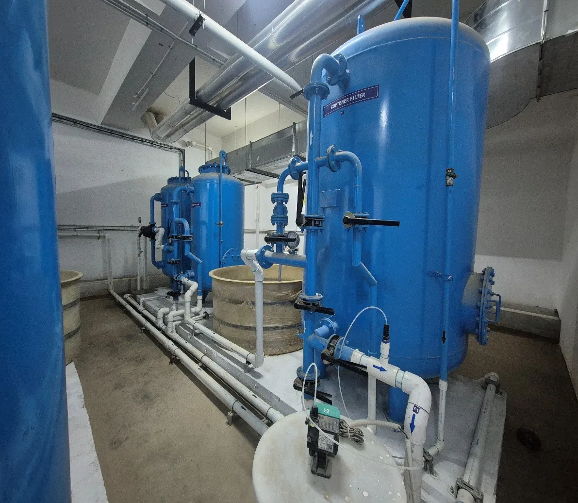 Pump room and WTP