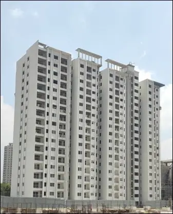 Parapet ,Pergola ,Elevation features and Over Head Tank work is completed.