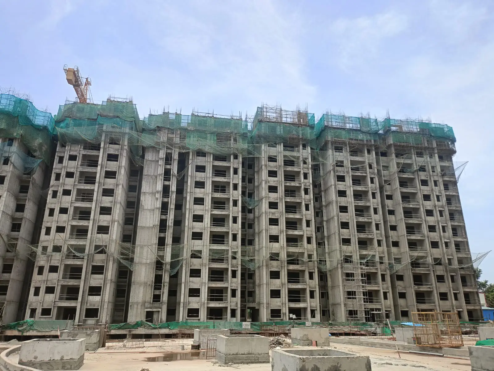 Tower C - Milestone Release -"On Casting of  12th Floor Slab" - Status as on 30th