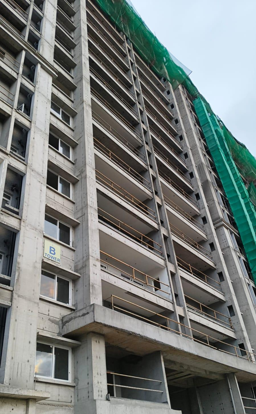 TOWER B – TERRACE SLAB IN PROGRESS