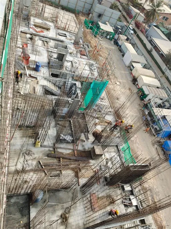 Tower A - 4th Floor | Shuttering & Reinforcement work in progress for part of the slab