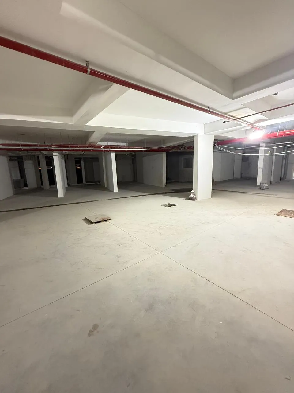 Basement- flooring ,painting and Services work in progressBasement- flooring ,painting and Services work in progress