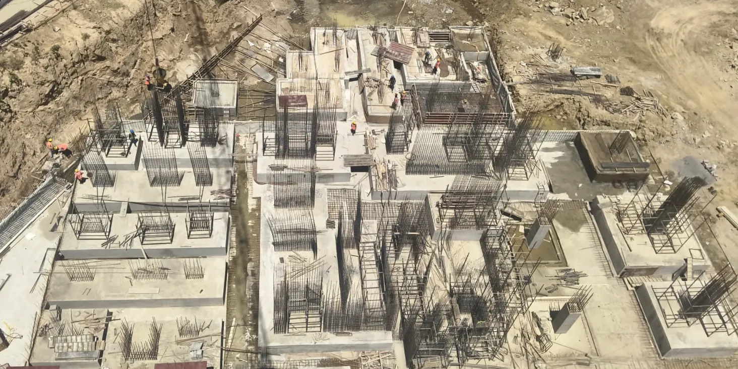 Tower D - Foundation to Upper basement level | Reinforcement wall in progress