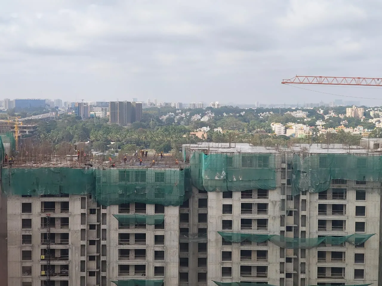 Brigade Eternia - Tower I - Milestone Release -"On Casting of Terrace floor slab" - Status as on 12th