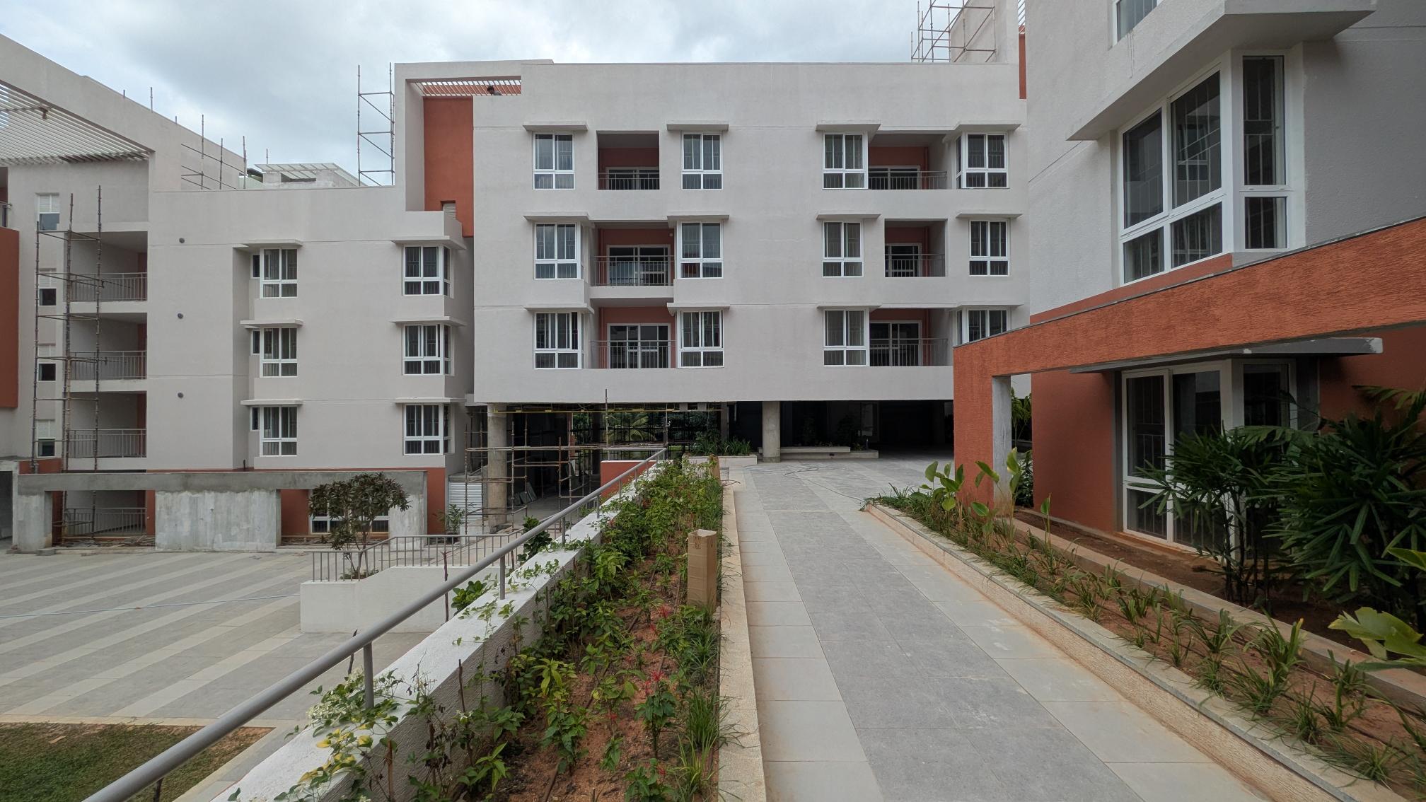 E & F Block – Elevation