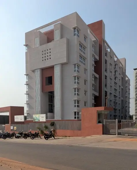 A & B BLOCK – SOUTHEAST SIDE ELEVATION