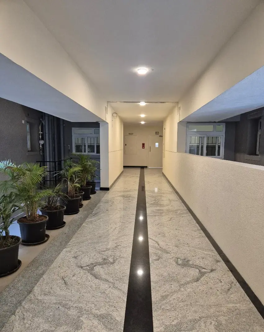 Ground floor Lift lobby and Corridor Tower - G, H & I