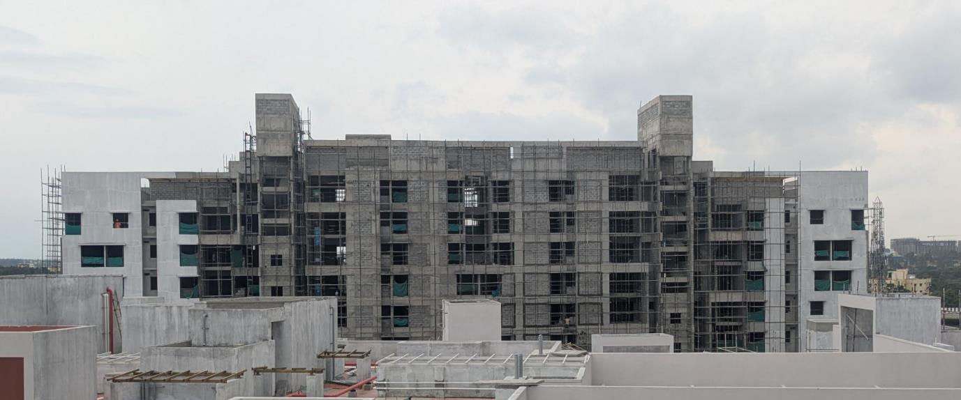 A & B Block – External Plastering Works Primer