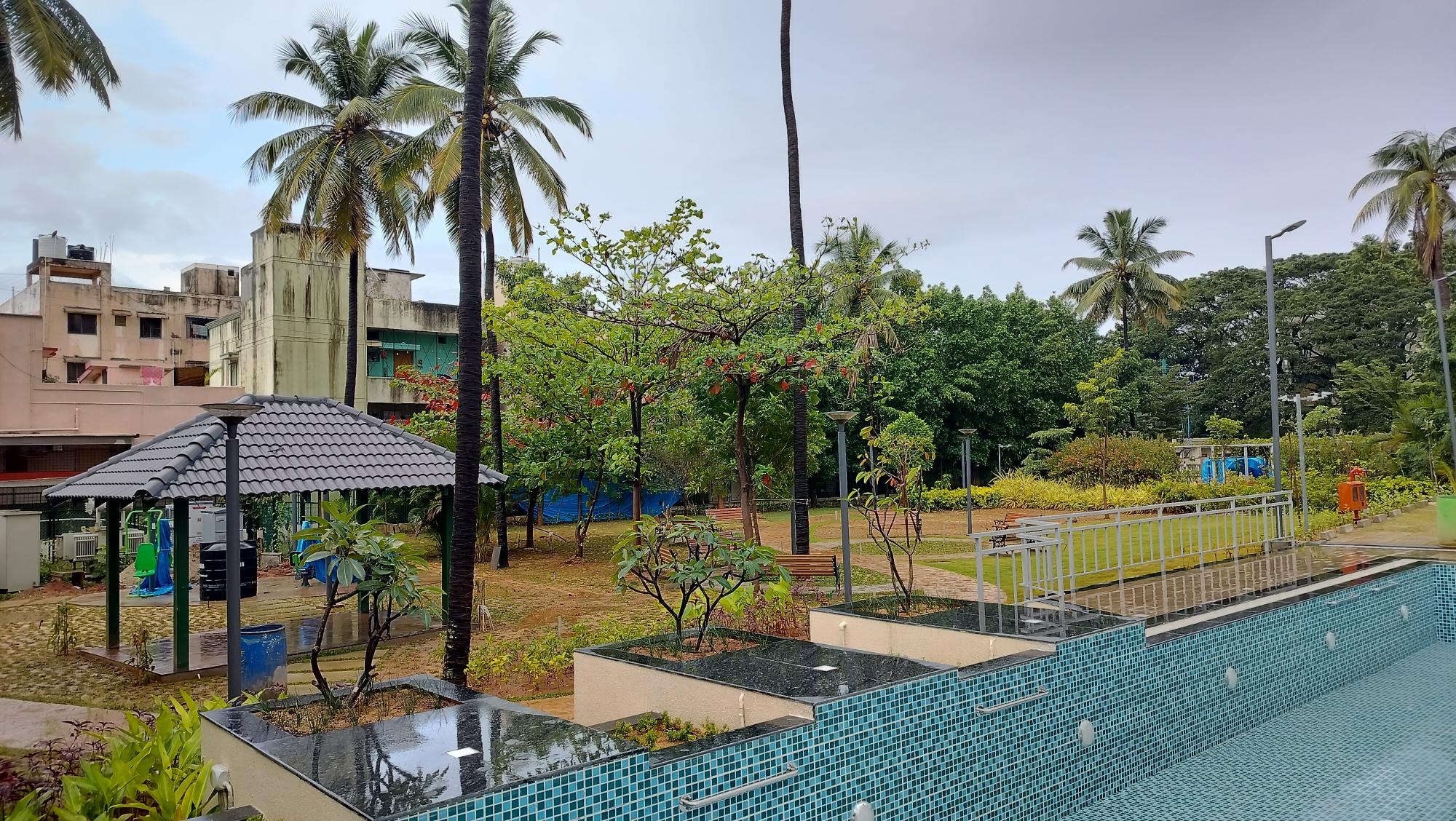 Gazebo and Party lawn