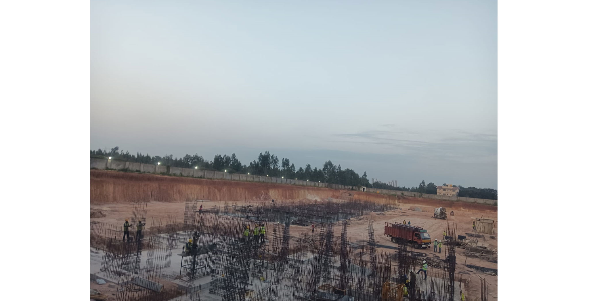 Jan 2024 - Brigade Sanctuary Tower B: Milestone Release On Casting of Footing/Raft