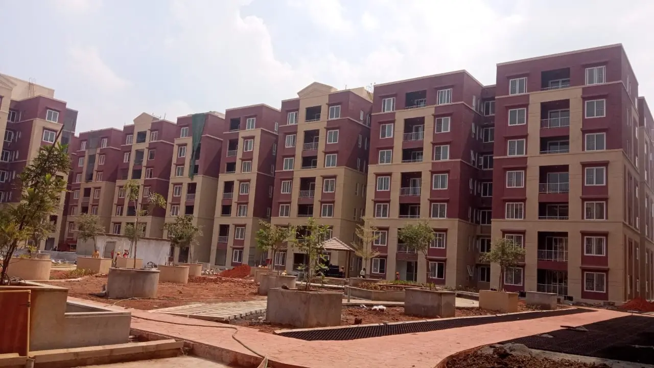 Block M – Internal flat QA work in progress (76/112 completed)