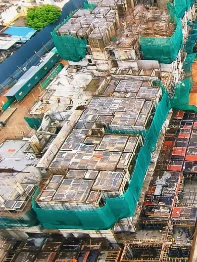 Tower A | 2nd floor slab completed