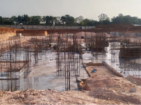 Tower D – Milestone Release – On casting of Footing/raft