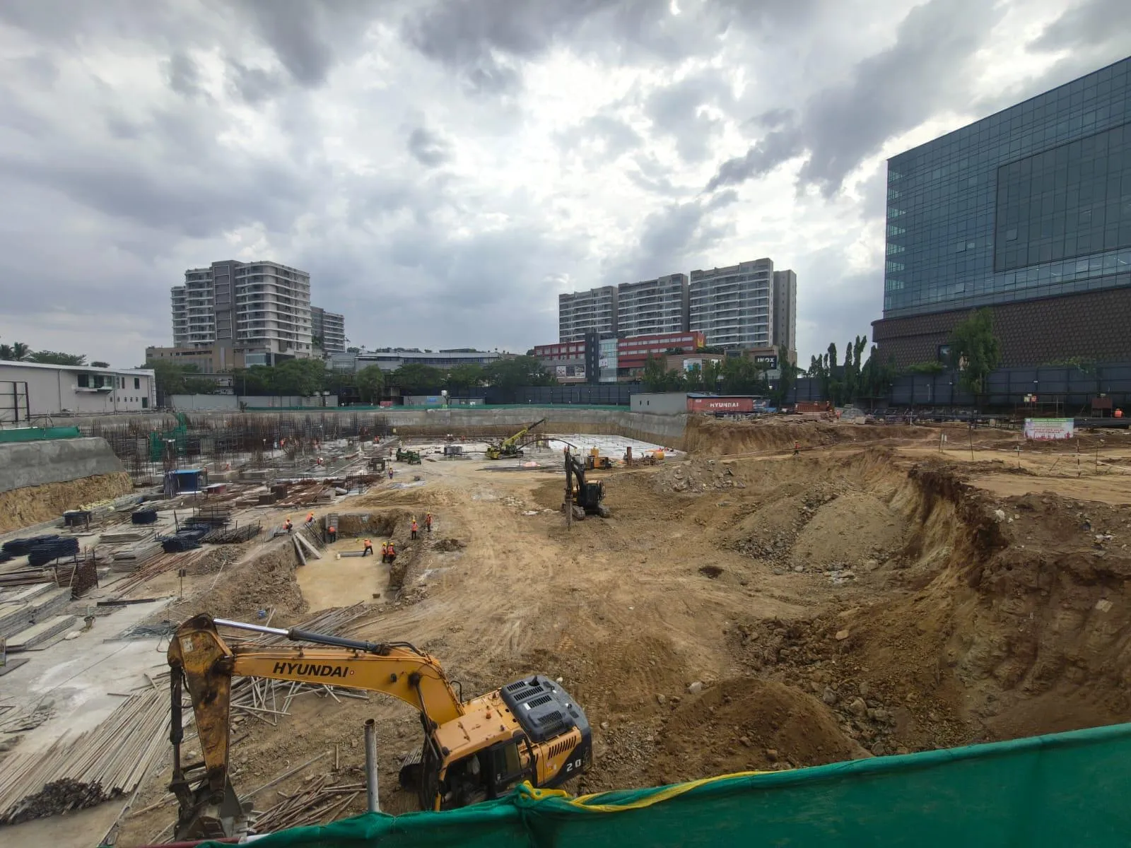 Tower 2 |Excavation and footing work in progress