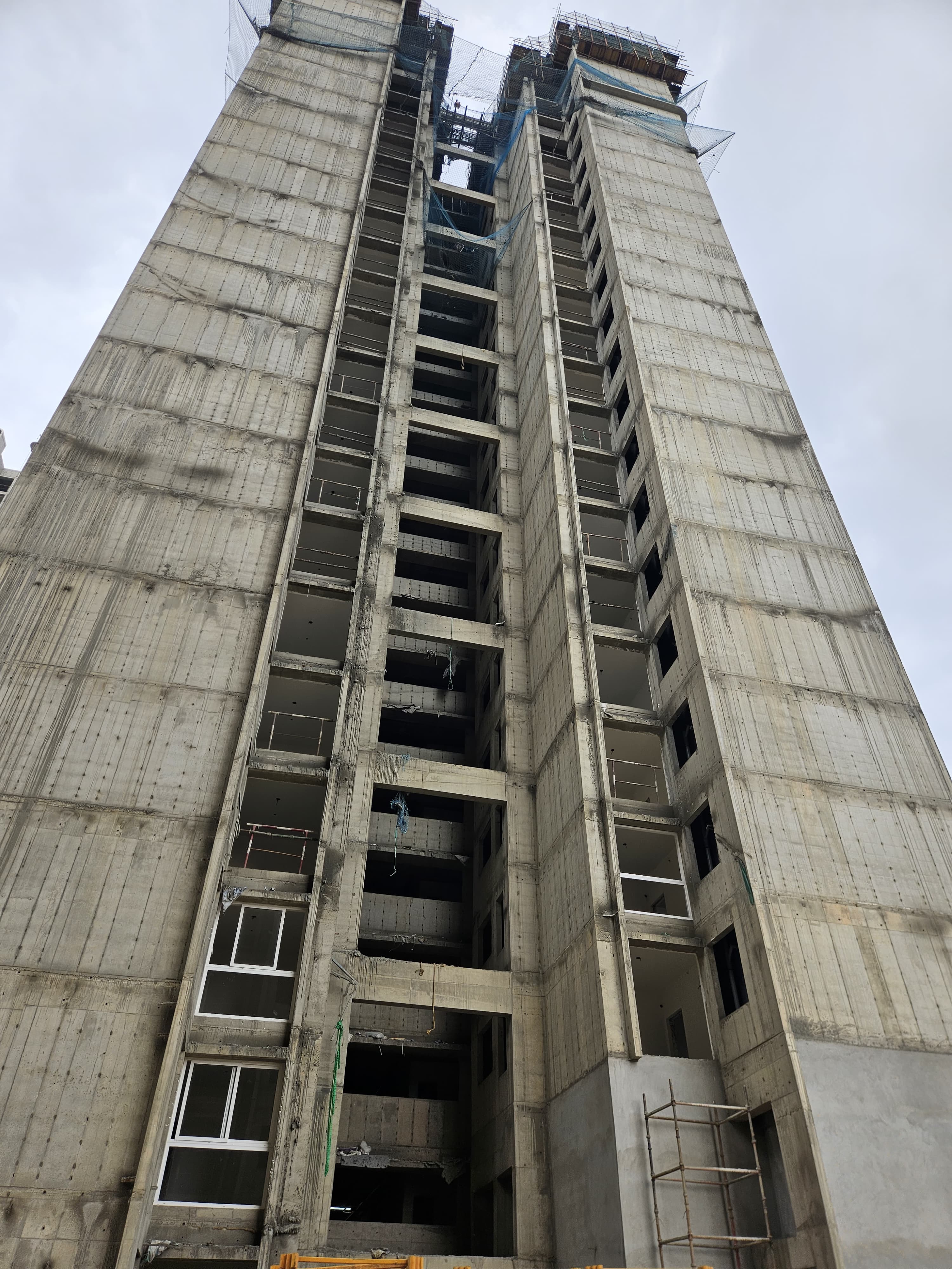 Tower D - Milestone Release -"on casting of 23rd floor slab" - Status as on 17th