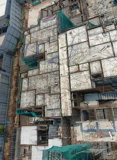 5th Floor | shuttering & Reinforcement work in progress for portion of the slab
