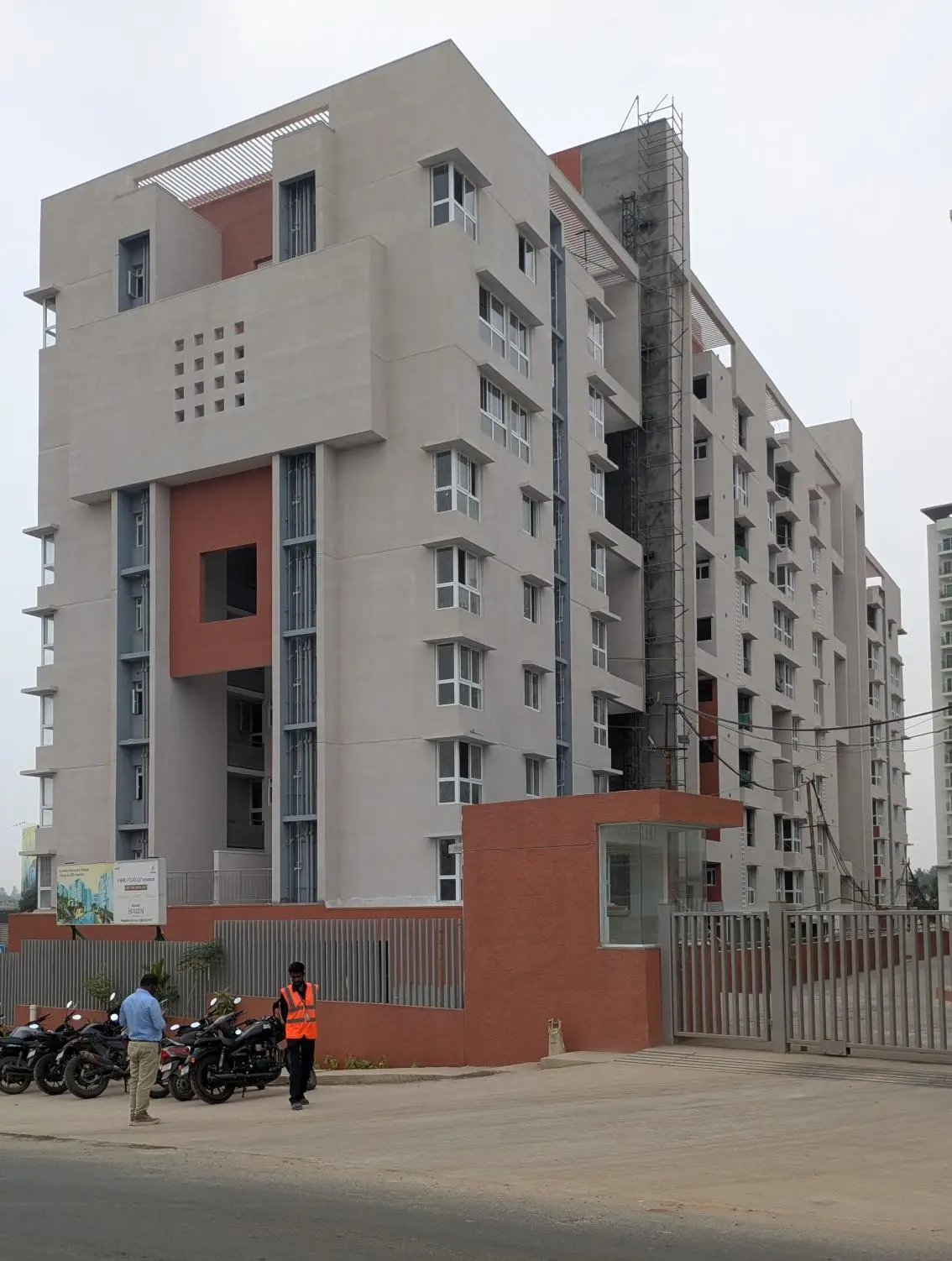 A & B Block – Southeast Side External Painting Works