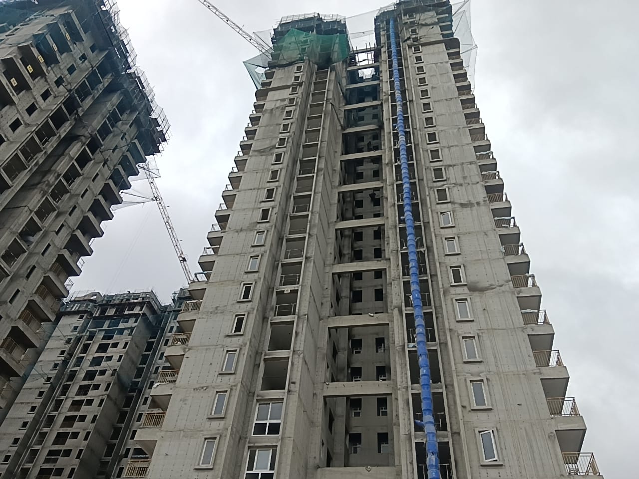 Tower A - Milestone Release – “ On Casting of Terrace floor slab” – Status as on 18th