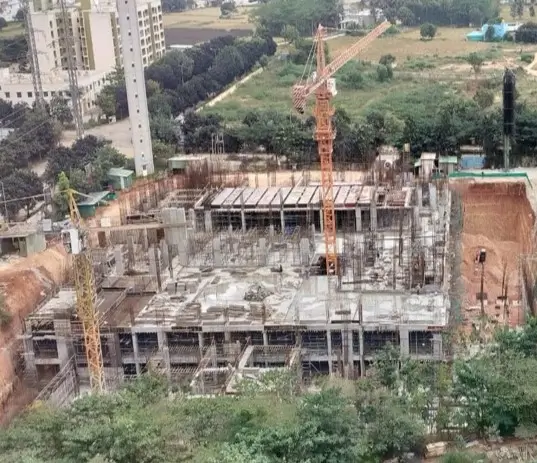 Mass excavation and Tower area Raft | Nearing Completion